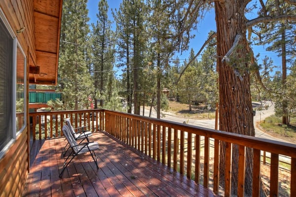 Front Deck with amazing views