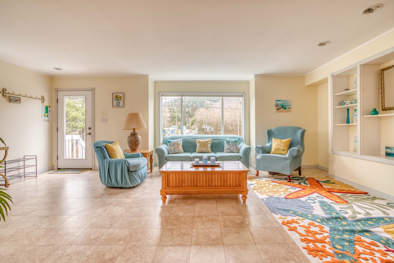 Living Room with comfortable seating