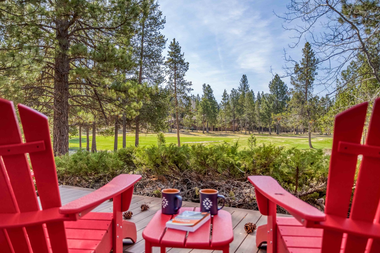 Deck and Golf Course