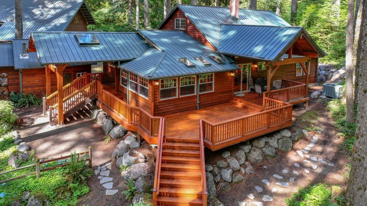 aerial view of the property