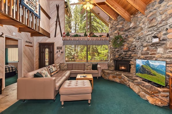 Wonderful Treed Views from Living Room