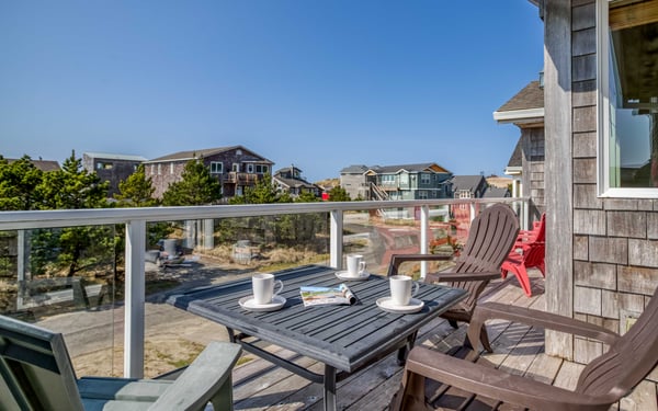 Deck view from the 2nd floor