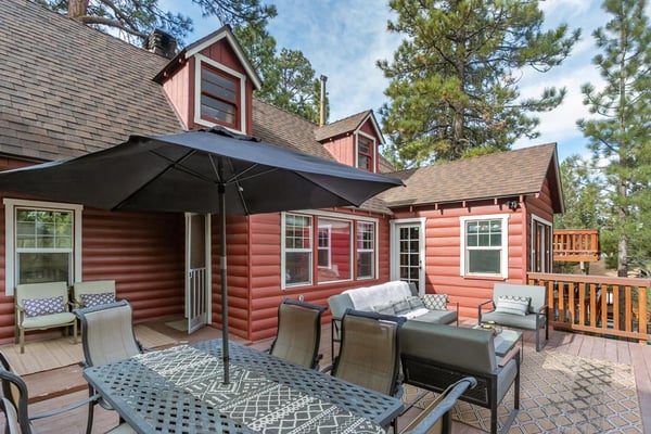 Back Deck with Propane BBQ