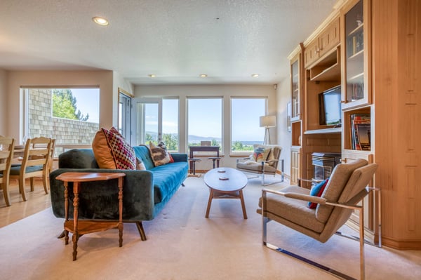 Living Room with comfortable seating